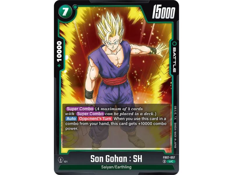 Son Gohan : SH (Uncommon) – FB07 Wish for Shenron | Carta DRAGON BALL en México