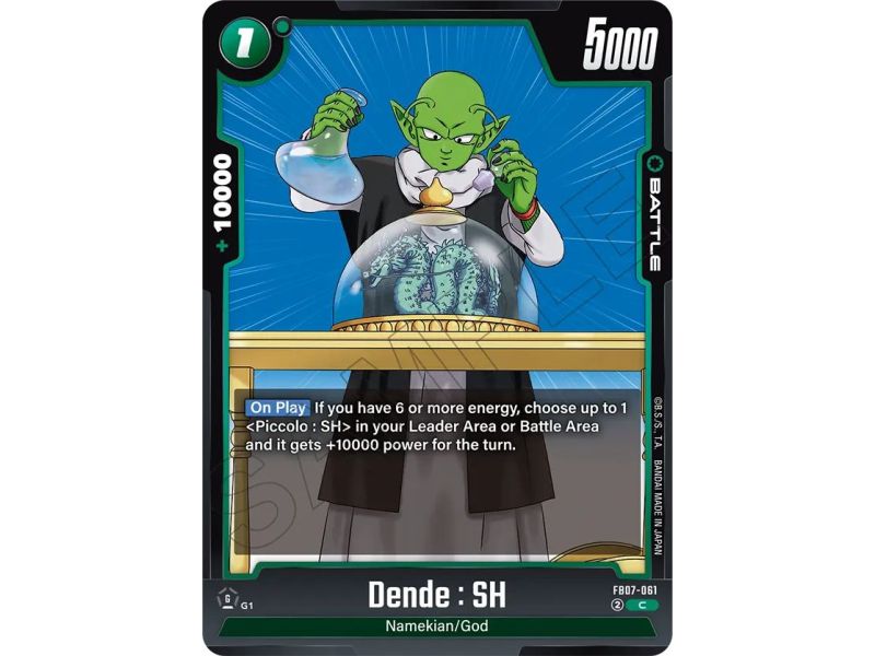 Dende : SH (Common) – FB07 Wish for Shenron | Carta DRAGON BALL en México