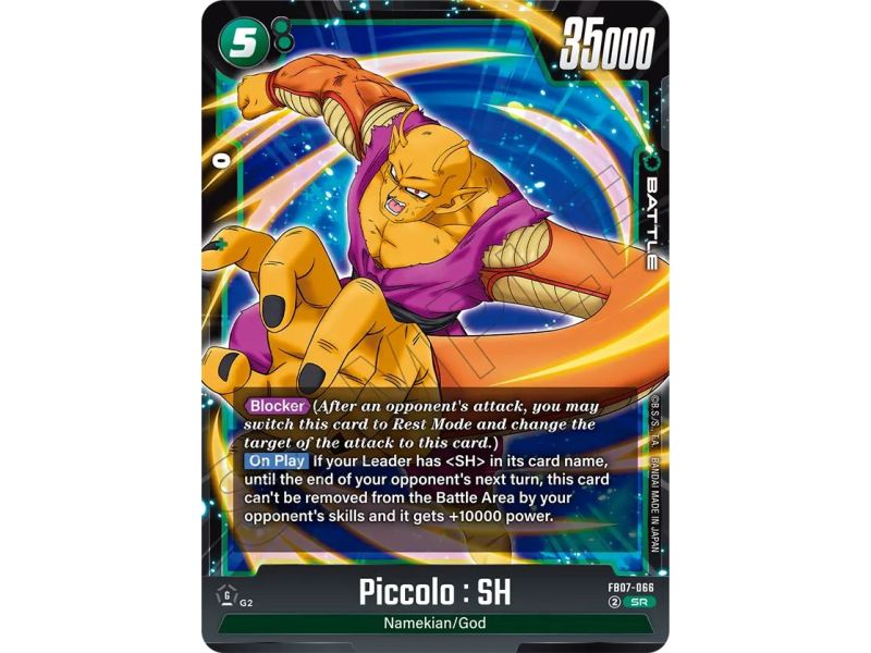 Piccolo : SH (Super Rare) – FB07 Wish for Shenron | Carta DRAGON BALL en México