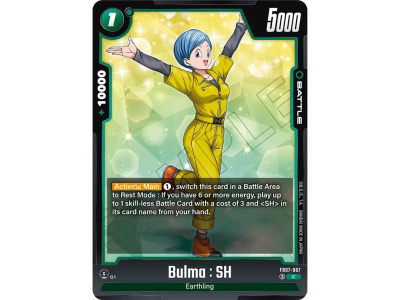 Bulma : SH (Common) – FB07 Wish for Shenron | Carta DRAGON BALL en México