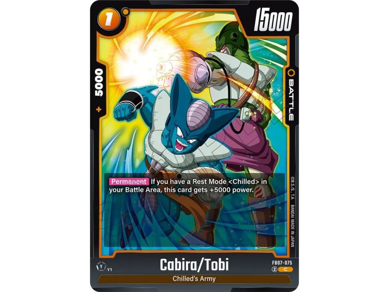Cabiru/Tobi (Common) – FB07 Wish for Shenron | Carta DRAGON BALL en México