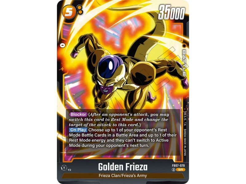 Golden Frieza (Super Rare) – FB07 Wish for Shenron | Carta DRAGON BALL en México
