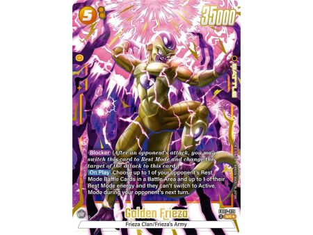 Golden Frieza (Alternate Art) – FB07 Wish for Shenron | Carta DRAGON BALL en México