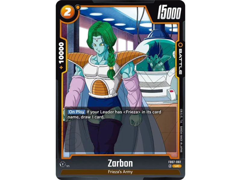 Zarbon (Uncommon) – FB07 Wish for Shenron | Carta DRAGON BALL en México