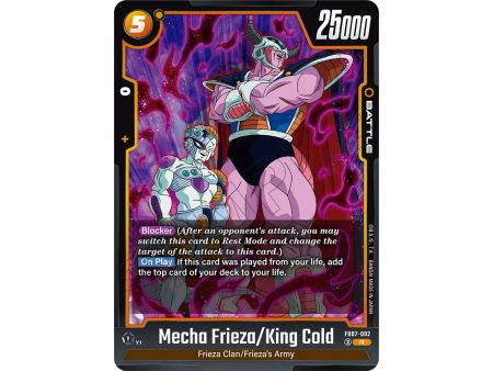 Mecha Frieza/King Cold (Rare) – FB07 Wish for Shenron | Carta DRAGON BALL en México