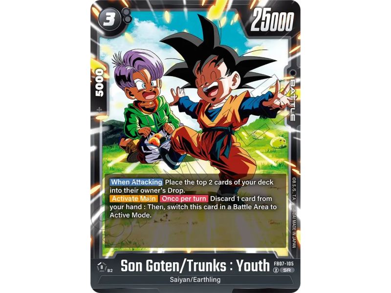 Son Goten/Trunks : Youth (Super Rare) – FB07 Wish for Shenron | Carta DRAGON BALL en México