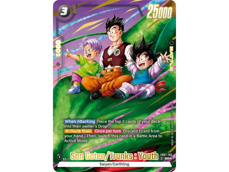 Son Goten/Trunks : Youth (Alternate Art) – FB07 Wish for Shenron | Carta DRAGON BALL en México