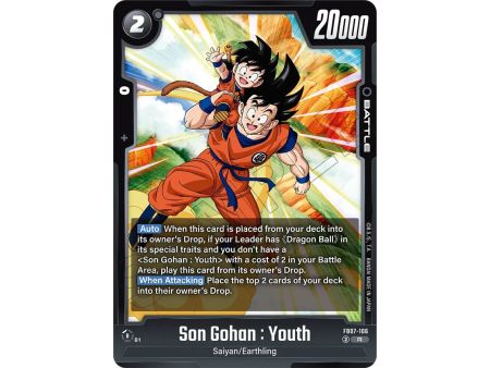 Son Gohan : Youth (Rare) – FB07 Wish for Shenron | Carta DRAGON BALL en México