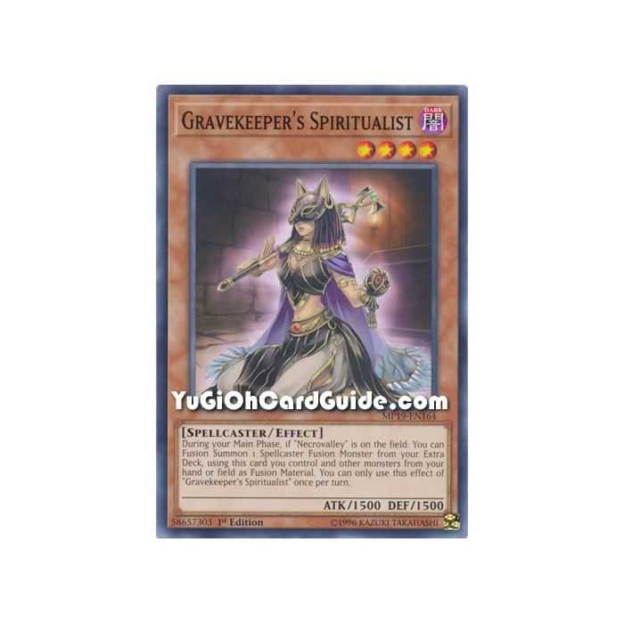 Gravekeepers Spiritualist (Common) – 2019 Gold Sarcophagus Mega Pack | Carta YUGIOH en México