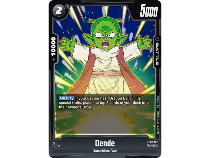 Dende (Common) – FB07 Wish for Shenron | Carta DRAGON BALL en México