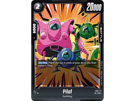 Pilaf (Common) – FB07 Wish for Shenron | Carta DRAGON BALL en México