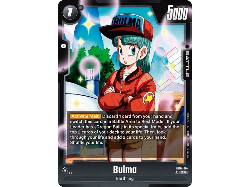 Bulma (Super Rare) – FB07 Wish for Shenron | Carta DRAGON BALL en México
