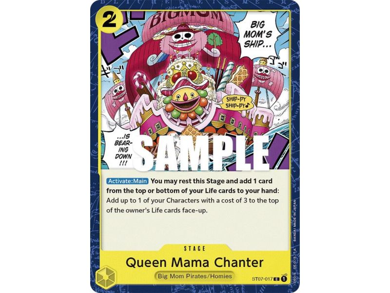 Queen Mama Chanter (Common) – ONE PIECE DECKS | Carta ONE PIECE en México