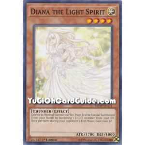 Diana the Light Spirit (Common) – 2019 Gold Sarcophagus Mega Pack | Carta YUGIOH en México