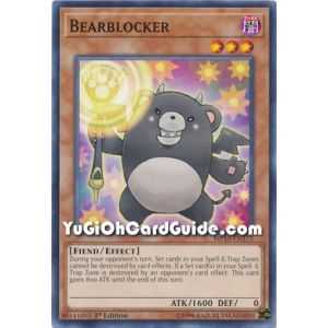 Bearblocker (Common) – 2019 Gold Sarcophagus Mega Pack | Carta YUGIOH en México