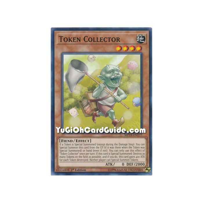 Token Collector (Common) – 2019 Gold Sarcophagus Mega Pack | Carta YUGIOH en México