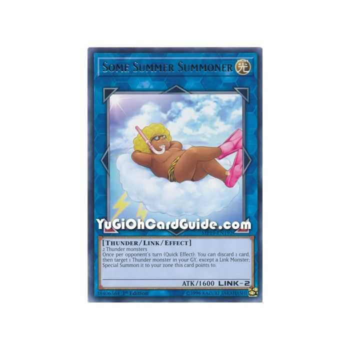 Some Summer Sommoner (Rare) – 2019 Gold Sarcophagus Mega Pack | Carta YUGIOH en México