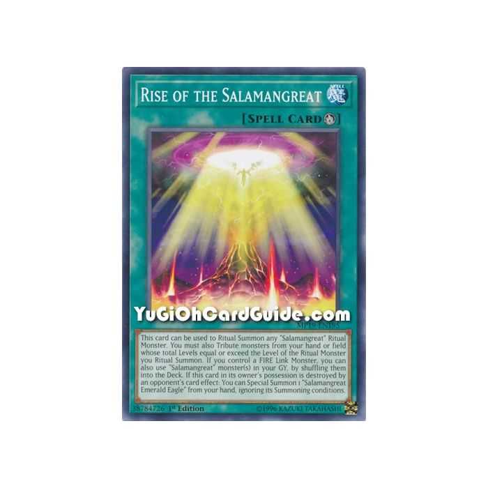 Rise of the Salamangreat (Common) – 2019 Gold Sarcophagus Mega Pack | Carta YUGIOH en México
