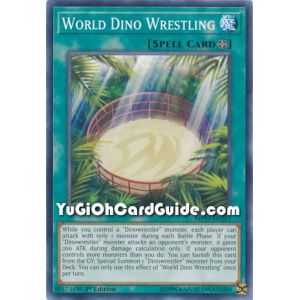 World Dino Wrestling (Common) – 2019 Gold Sarcophagus Mega Pack | Carta YUGIOH en México