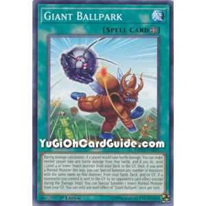 Giant Ballpark (Common) – 2019 Gold Sarcophagus Mega Pack | Carta YUGIOH en México