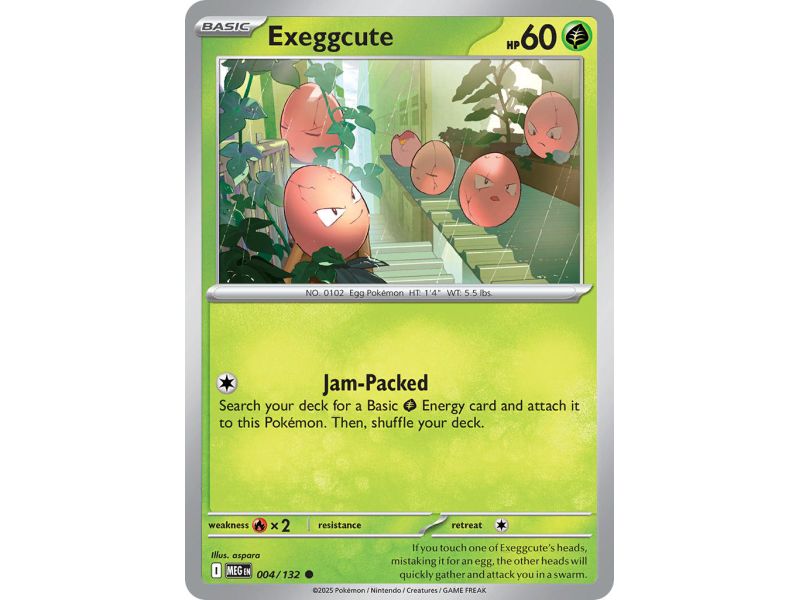 Exeggcute (Common) – ME01 Mega Evolution | Carta POKEMON en México