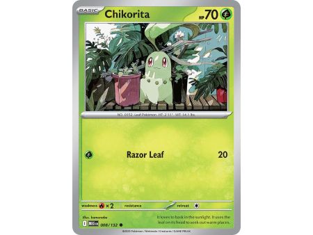 Chikorita (Common) – ME01 Mega Evolution | Carta POKEMON en México