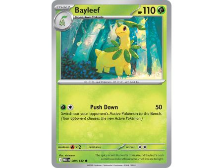 Bayleef (Common) – ME01 Mega Evolution | Carta POKEMON en México