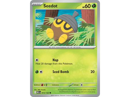 Seedot (Common) – ME01 Mega Evolution | Carta POKEMON en México