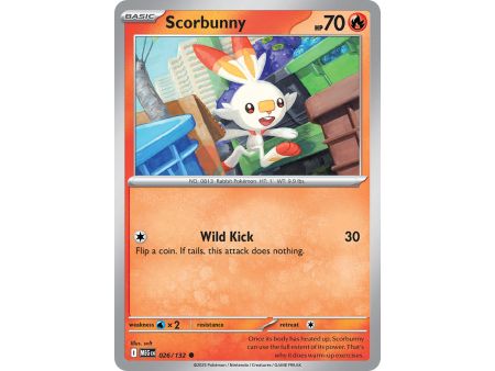 Scorbunny (Common) – ME01 Mega Evolution | Carta POKEMON en México