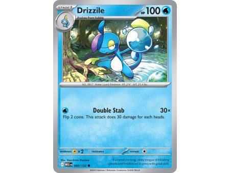 Drizzile (Common) – ME01 Mega Evolution | Carta POKEMON en México