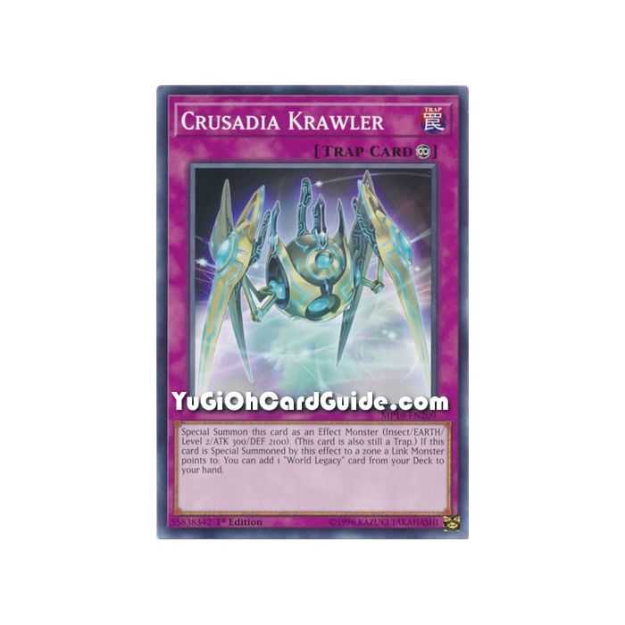 Crusadia Krawler (Common) – 2019 Gold Sarcophagus Mega Pack | Carta YUGIOH en México