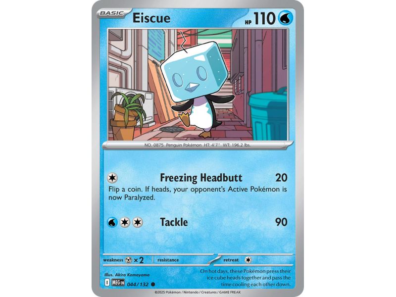 Eiscue (Common) – ME01 Mega Evolution | Carta POKEMON en México