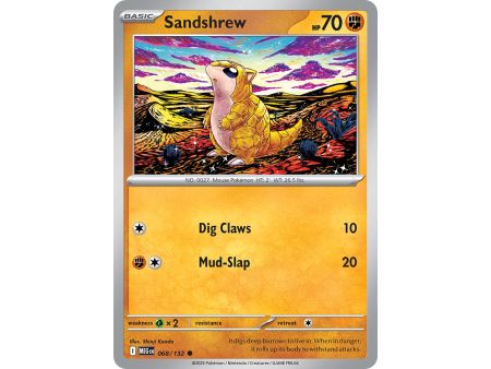Sandshrew (Common) – ME01 Mega Evolution | Carta POKEMON en México