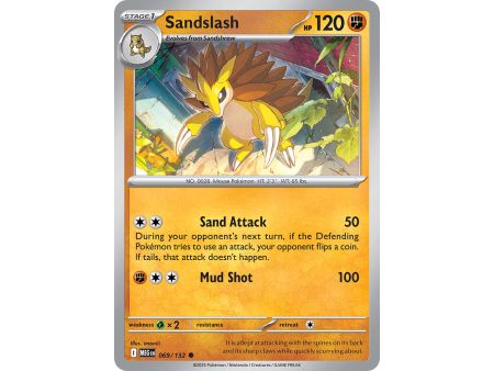 Sandslash (Common) – ME01 Mega Evolution | Carta POKEMON en México