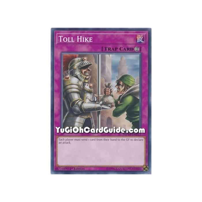 Toll Hike (Common) – 2019 Gold Sarcophagus Mega Pack | Carta YUGIOH en México