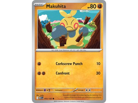 Makuhita (Common) – ME01 Mega Evolution | Carta POKEMON en México