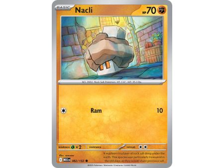 Nacli (Common) – ME01 Mega Evolution | Carta POKEMON en México