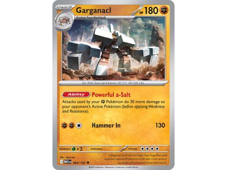 Garganacl (Uncommon) – ME01 Mega Evolution | Carta POKEMON en México