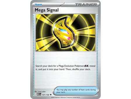 Mega Signal (Uncommon) – ME01 Mega Evolution | Carta POKEMON en México