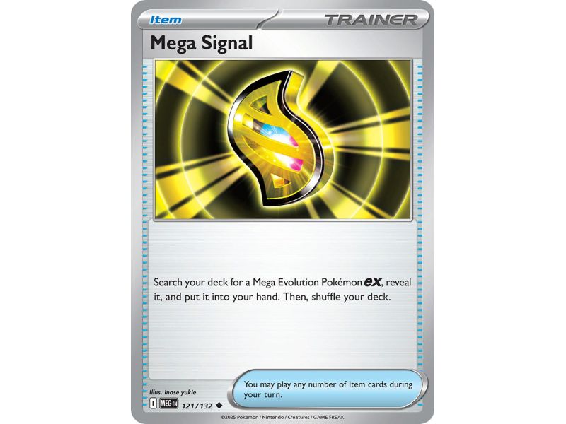 Mega Signal (Uncommon) – ME01 Mega Evolution | Carta POKEMON en México