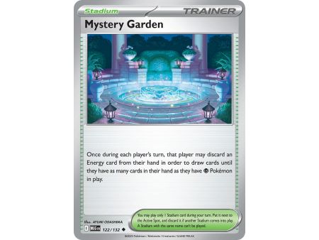 Mystery Garden (Uncommon) – ME01 Mega Evolution | Carta POKEMON en México