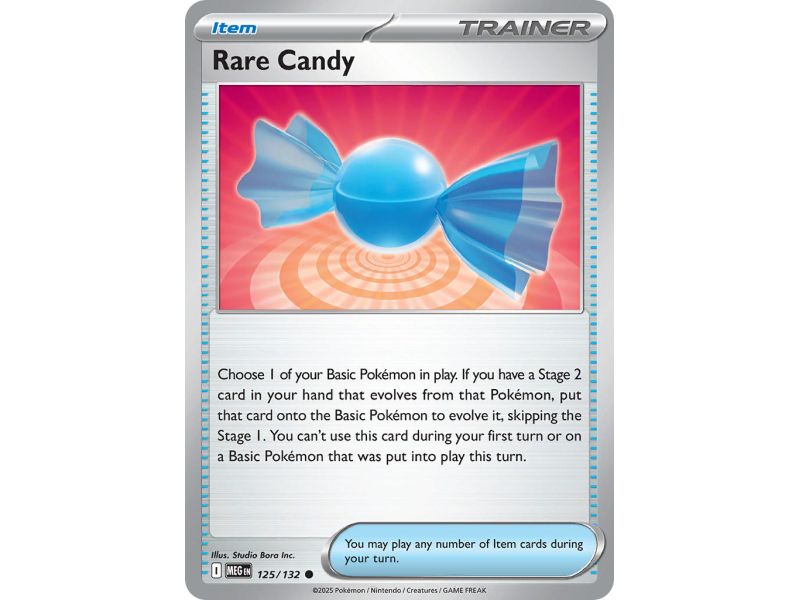 Rare Candy (Uncommon) – ME01 Mega Evolution | Carta POKEMON en México