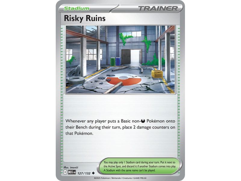 Risky Ruins (Uncommon) – ME01 Mega Evolution | Carta POKEMON en México