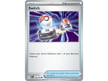 Switch (Common) – ME01 Mega Evolution | Carta POKEMON en México