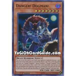 Danger! Dogman! (Ultra Rare) – 2019 Gold Sarcophagus Mega Pack | Carta YUGIOH en México