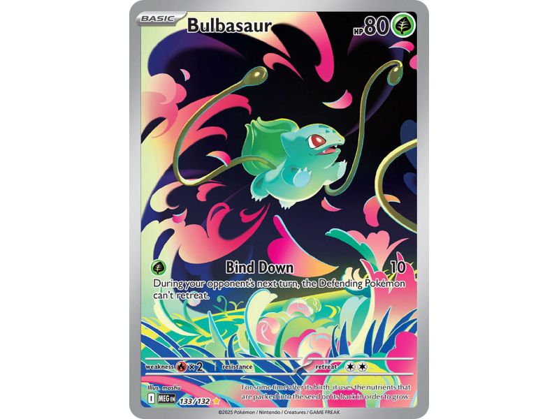 Bulbasaur (Illustration Rare) – ME01 Mega Evolution | Carta POKEMON en México