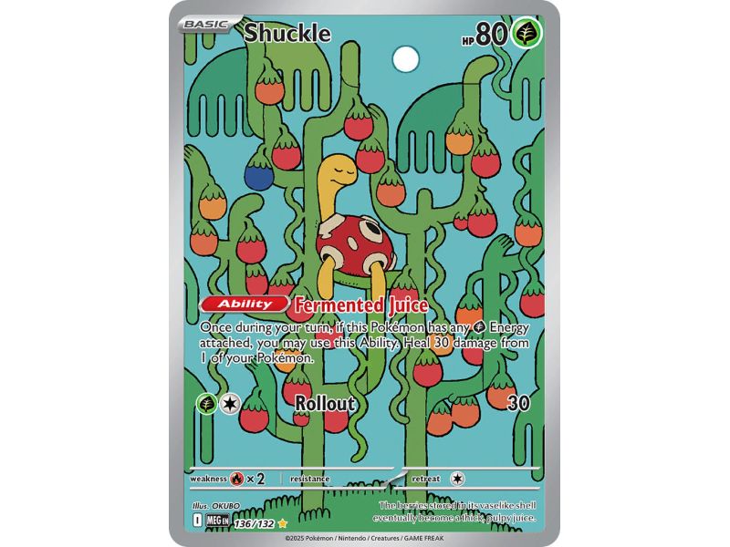 Shuckle (Illustration Rare) – ME01 Mega Evolution | Carta POKEMON en México