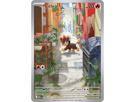 Litleo (Illustration Rare) – ME01 Mega Evolution | Carta POKEMON en México