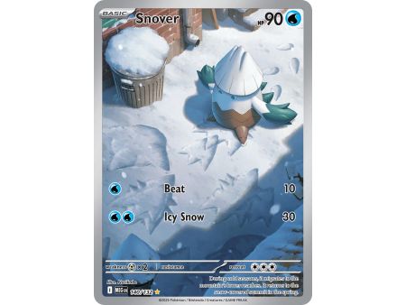 Snover (Illustration Rare) – ME01 Mega Evolution | Carta POKEMON en México