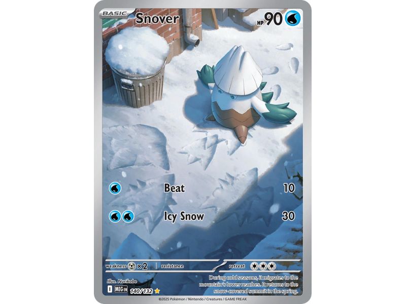 Snover (Illustration Rare) – ME01 Mega Evolution | Carta POKEMON en México